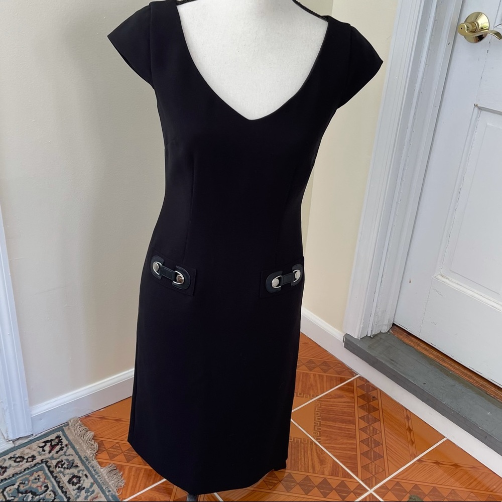 Tahari black dress size 2